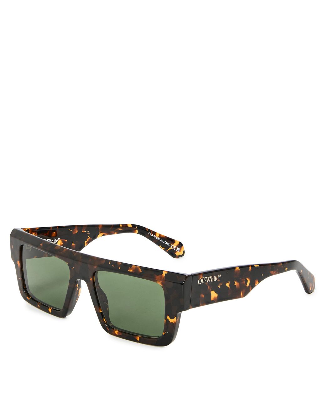 Off-White c/o Virgil Abloh Green Minneapolis Round Sunglasses