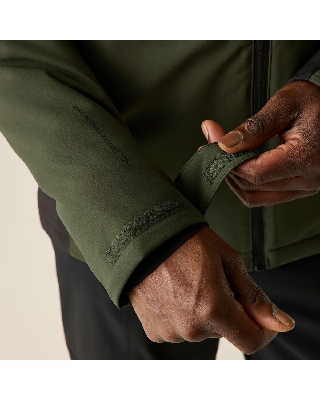 Regatta Black Highton Stretch Padded Waterproof Jacket for men