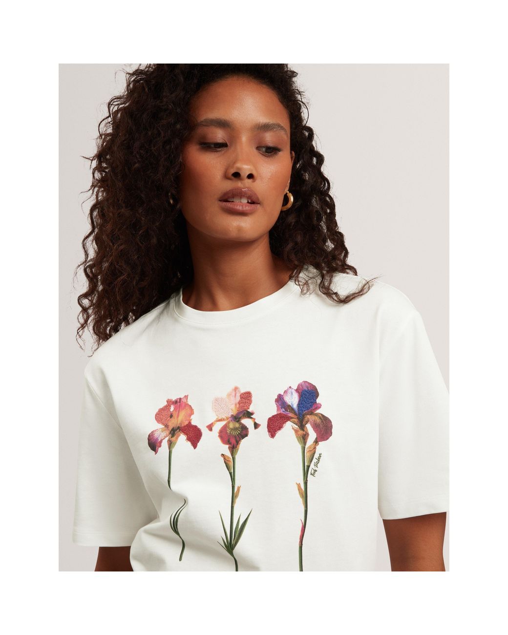 Ted Baker White Ted Embroided Tee Ld71