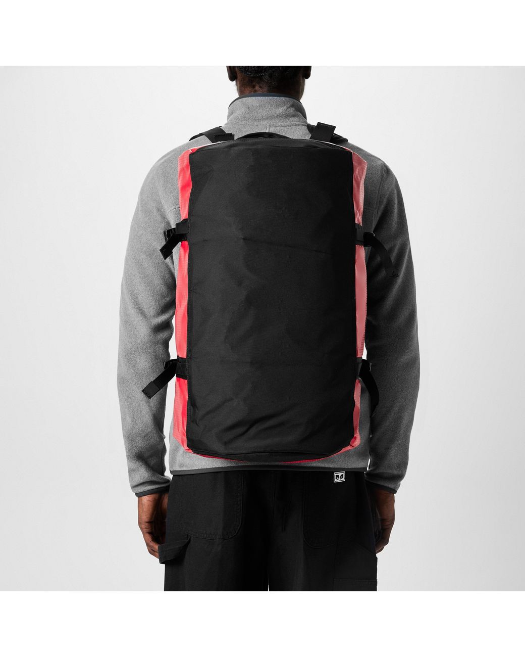 The North Face Red Base Camp Duffel for men