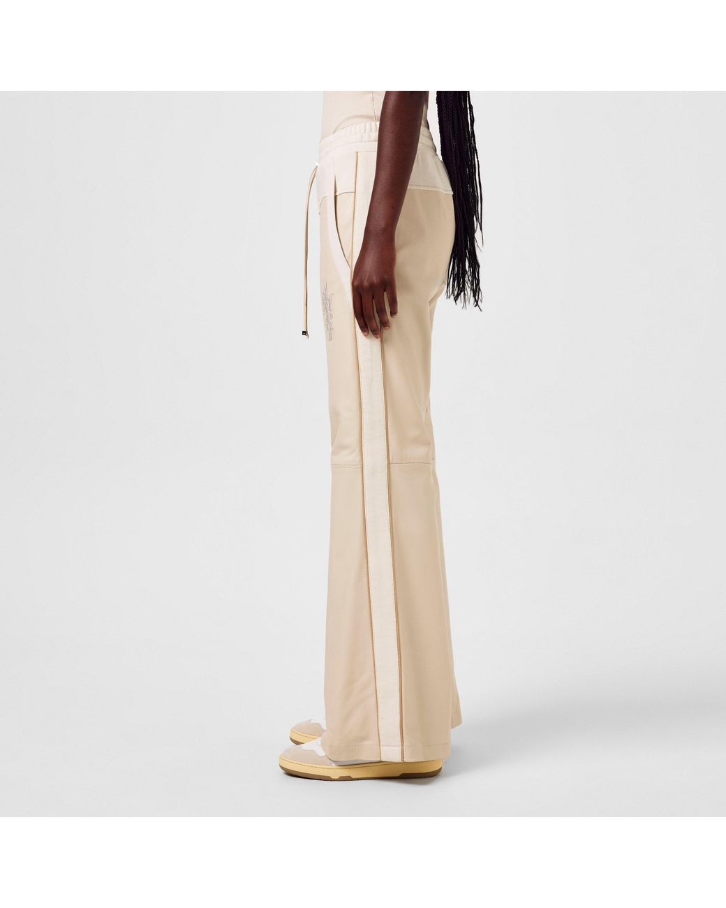 Amiri Natural Stacked Track Trousers