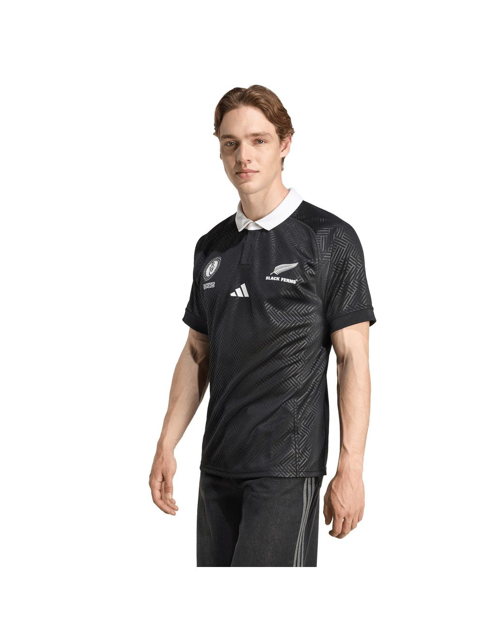 Adidas Black Ferns World Cup Home Shirt 2025 Adults for men