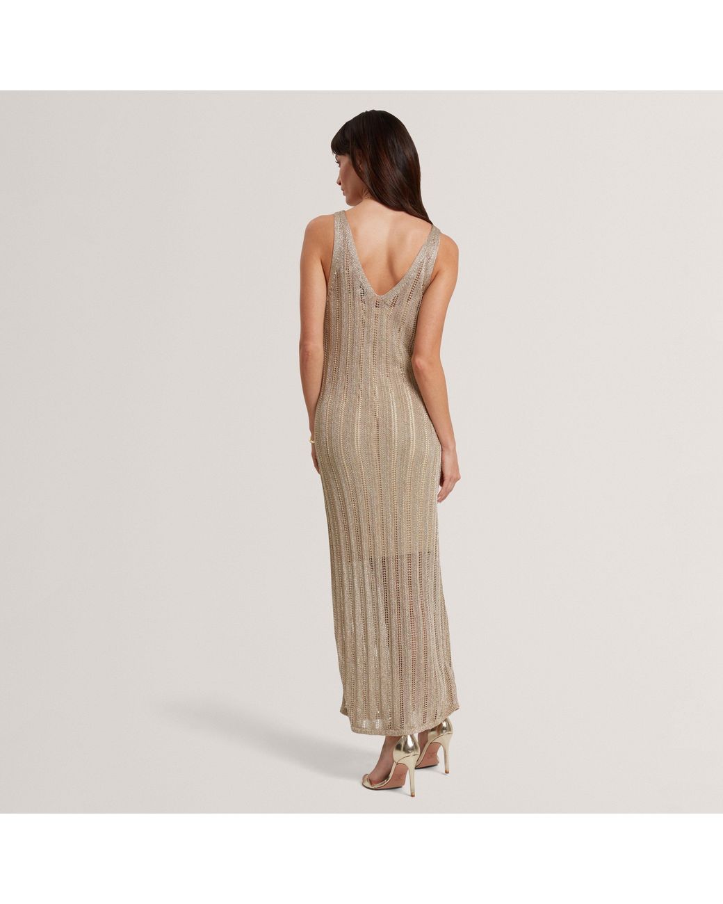 Ted Baker Natural Knitted Dress