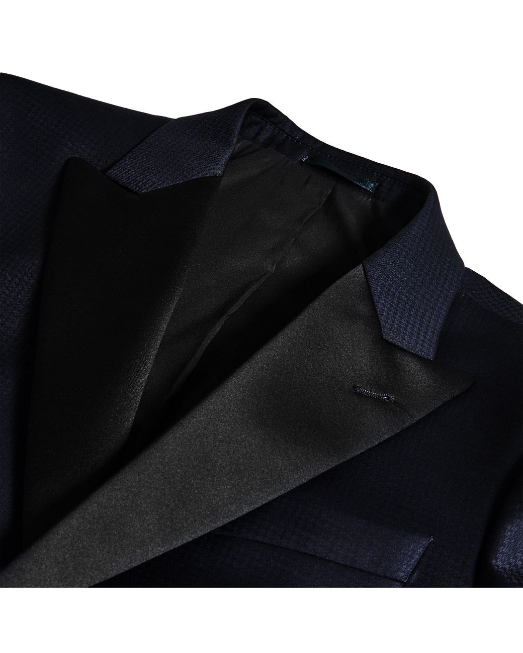 Richard James Black Rivulet Tuxedo Jacket for men