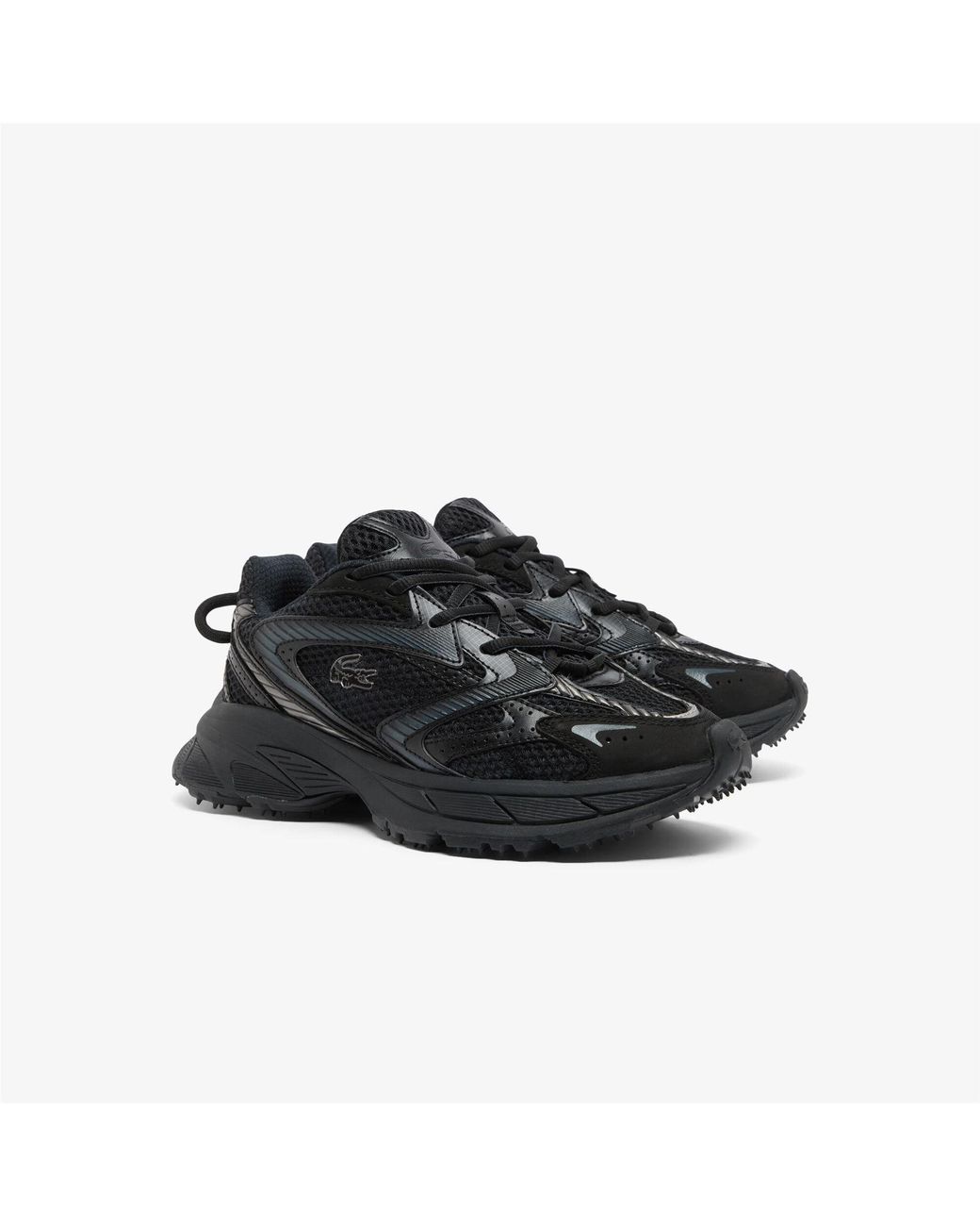 Lacoste Black L003 Neo Shot Low-Top Trainers