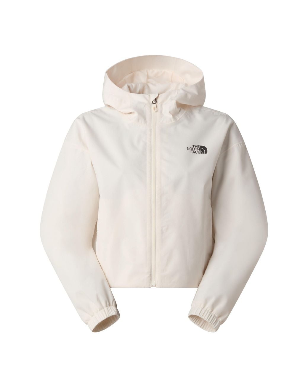 The North Face White Quest Dryvent Mono Cropped Jacket