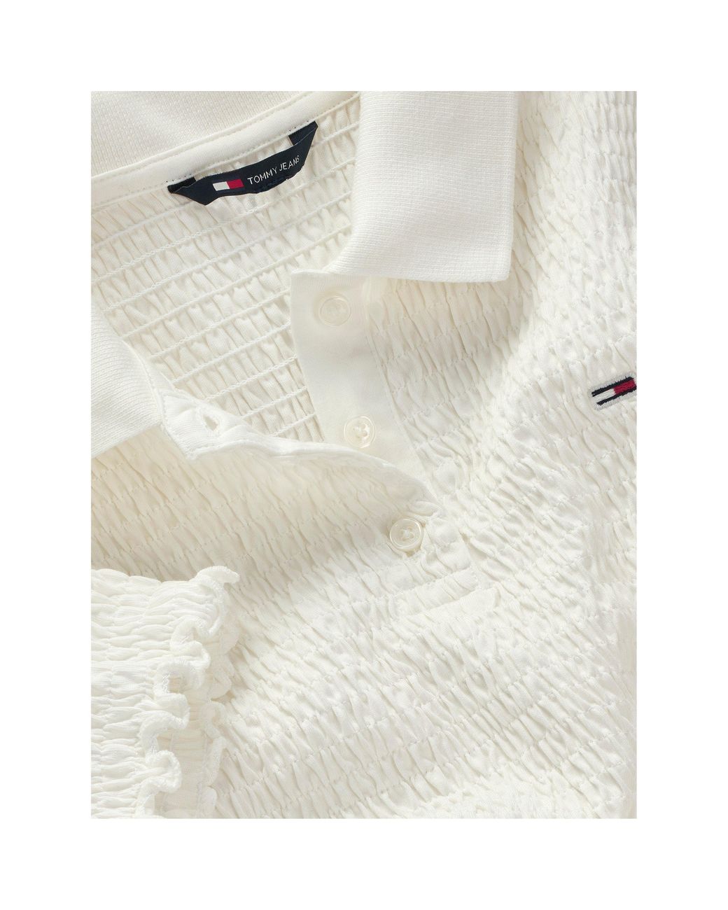 Tommy Hilfiger White Short-Sleeve Polo Shirt