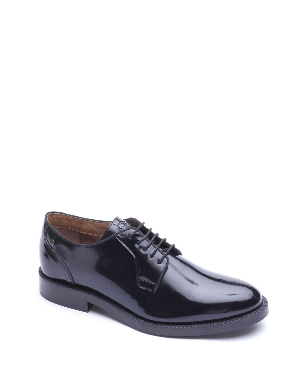 Base London Black Luca Lace Up Shoe for men