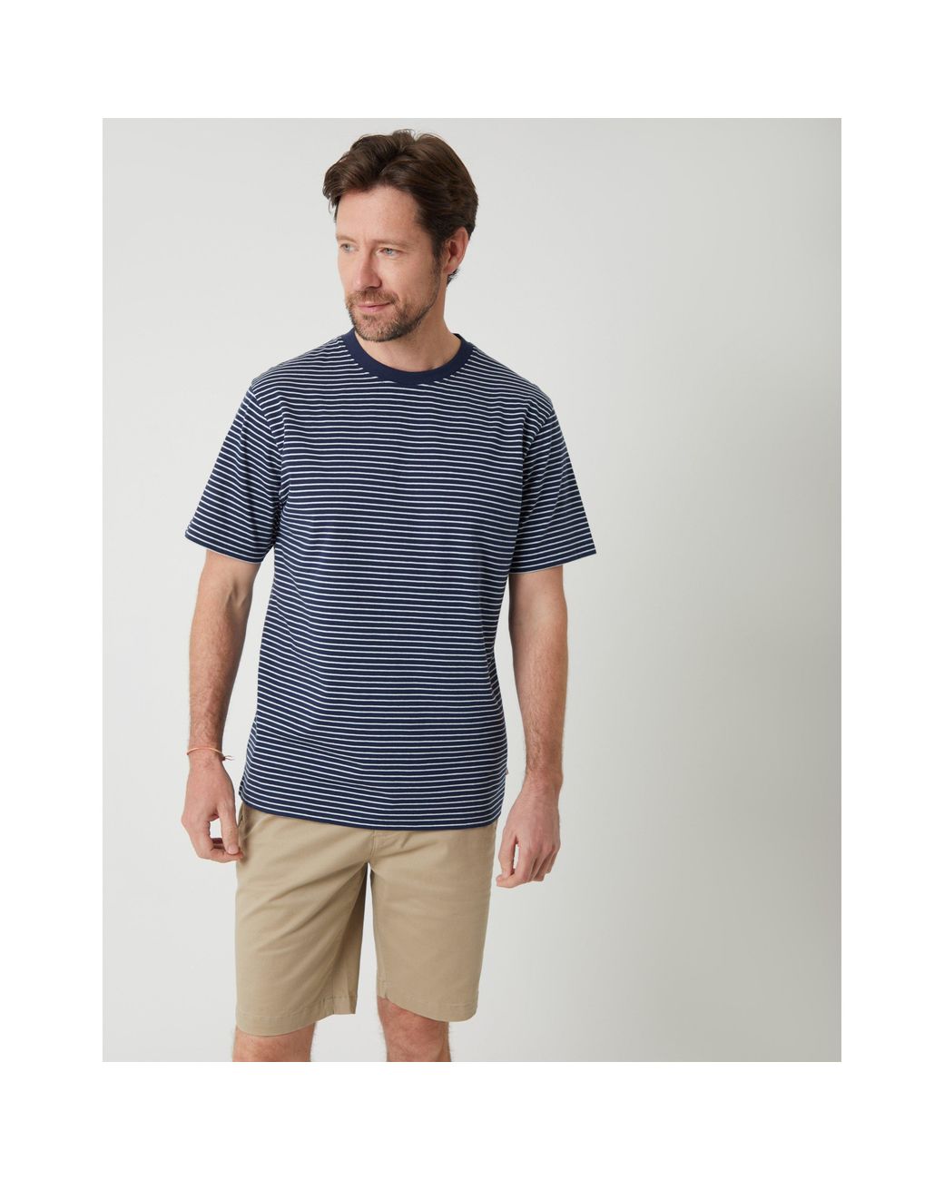 Saltwell Blue Barwick Regular Fit T-Shirt for men