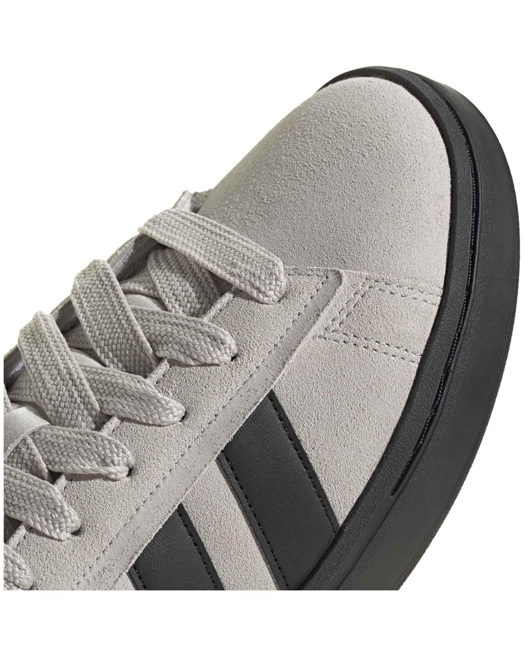 Adidas Gray Grand Court Alpha 00S Trainers for men