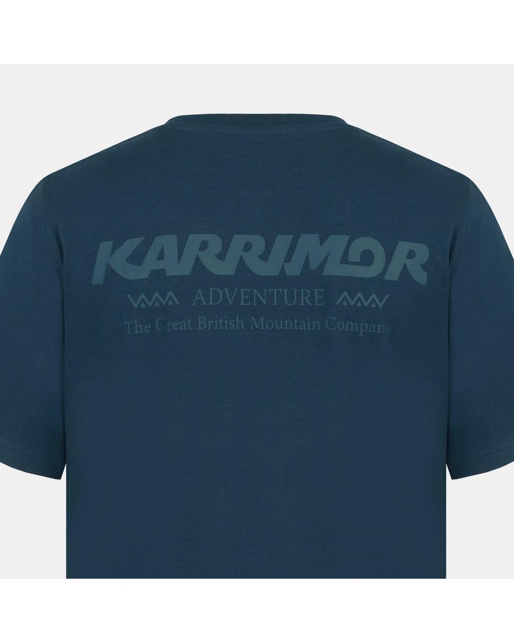 Karrimor Blue Graphic Cotton Short Sleeve T-Shirt for men