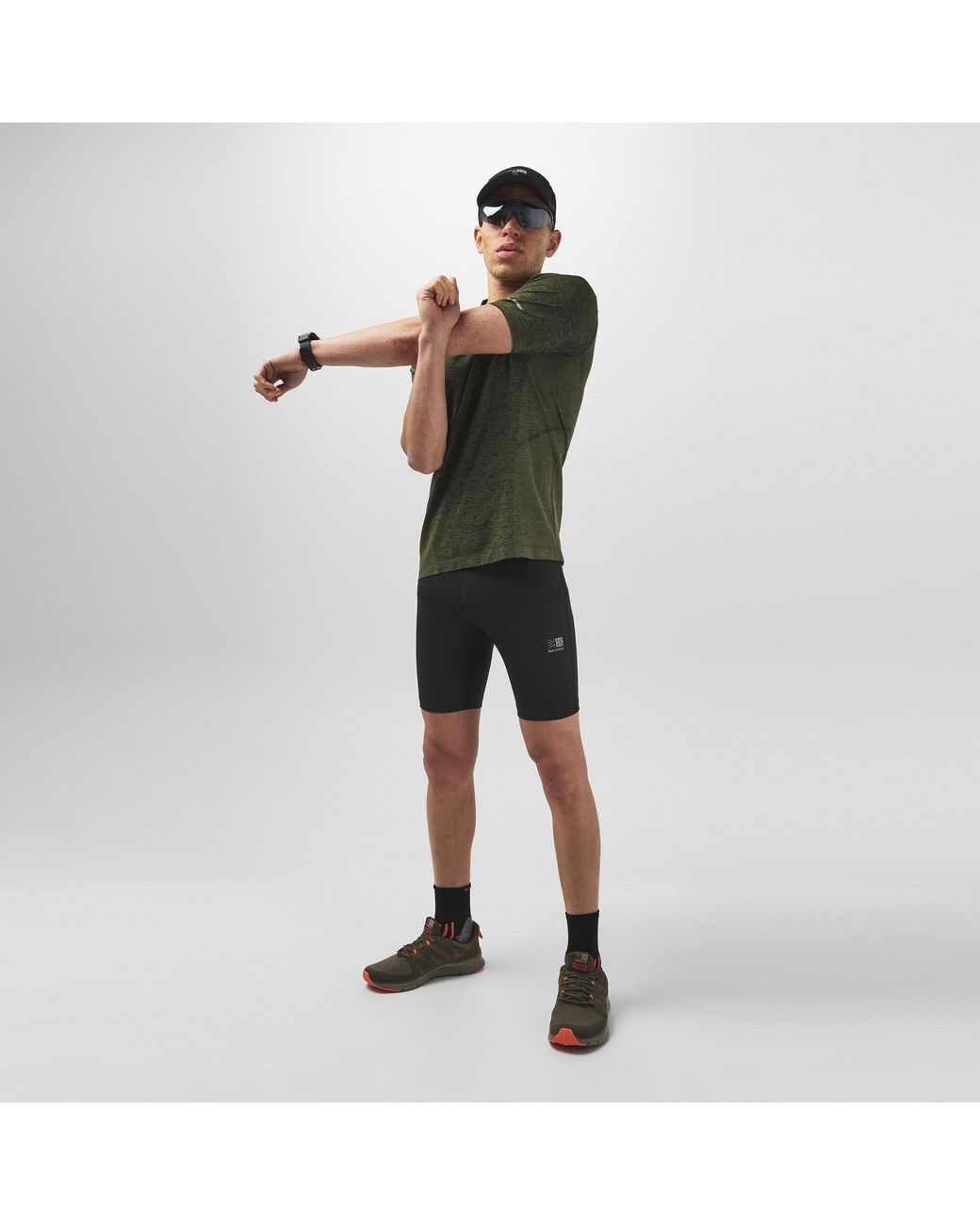 Karrimor Black Tight Shorts for men