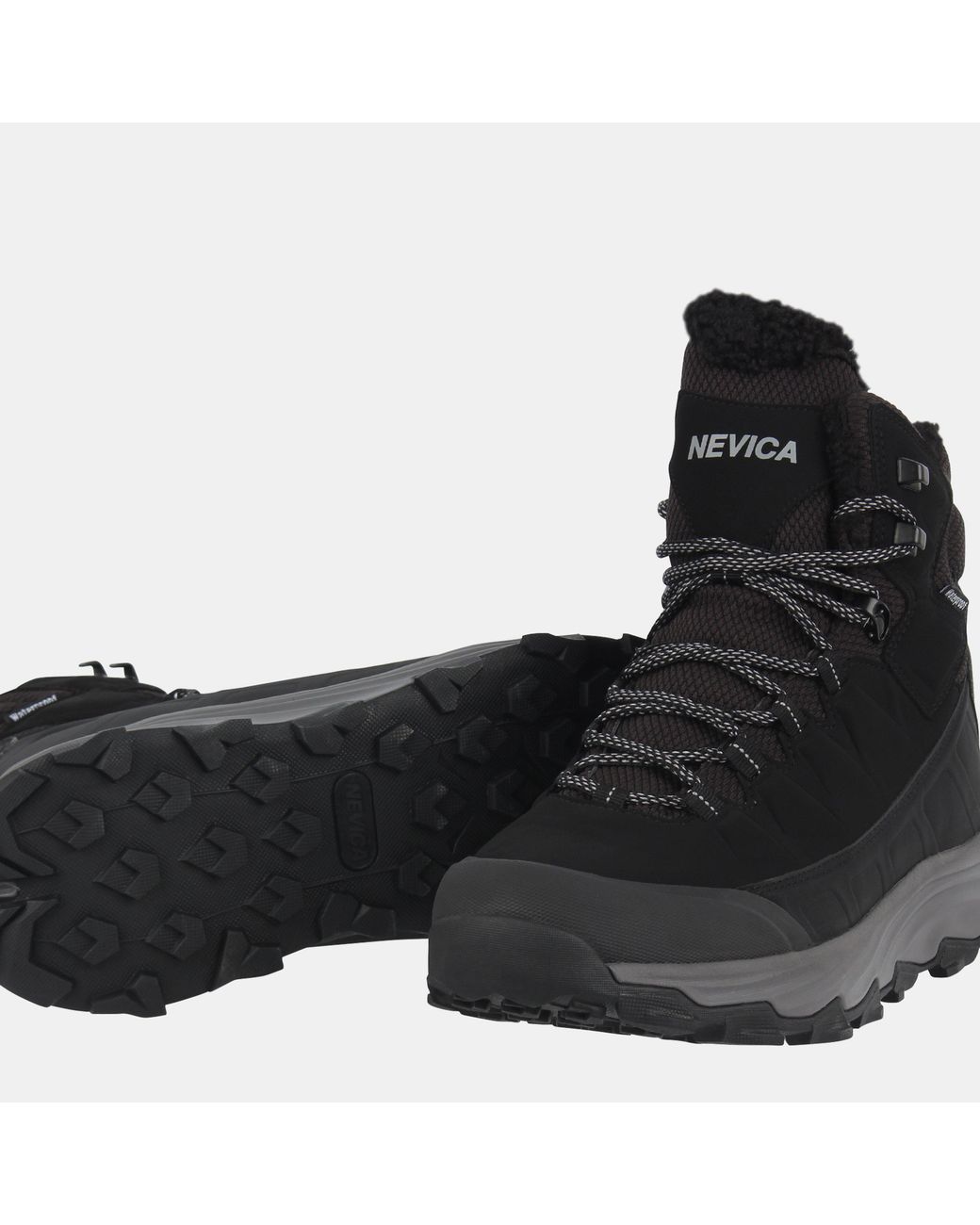 Nevica Black Lockman Winter Snow Boots for men