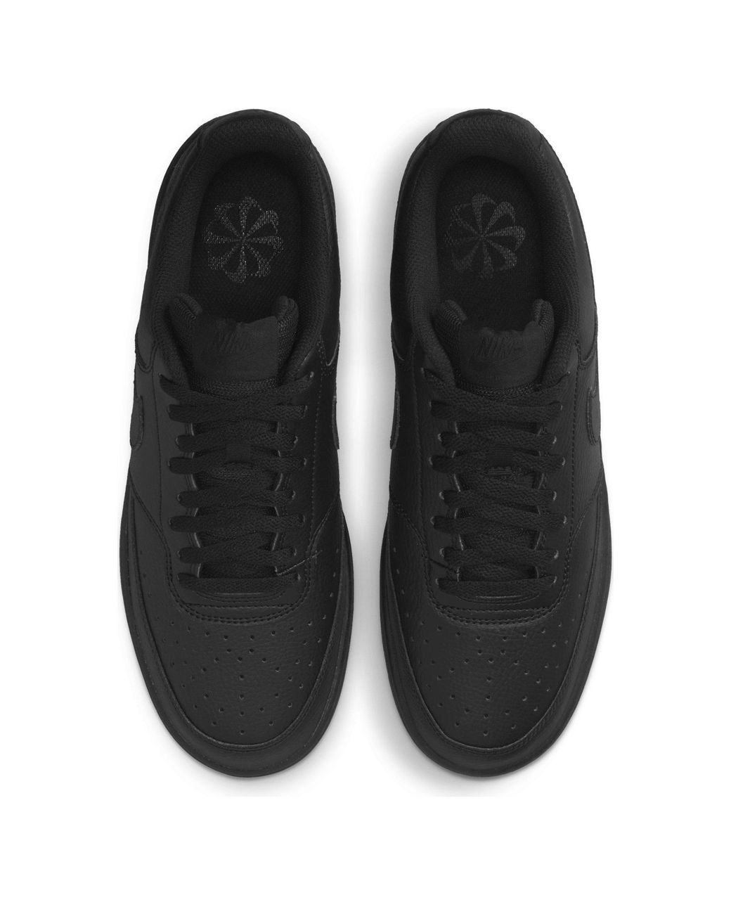 Nike Black Court Vision Low Trainers for men