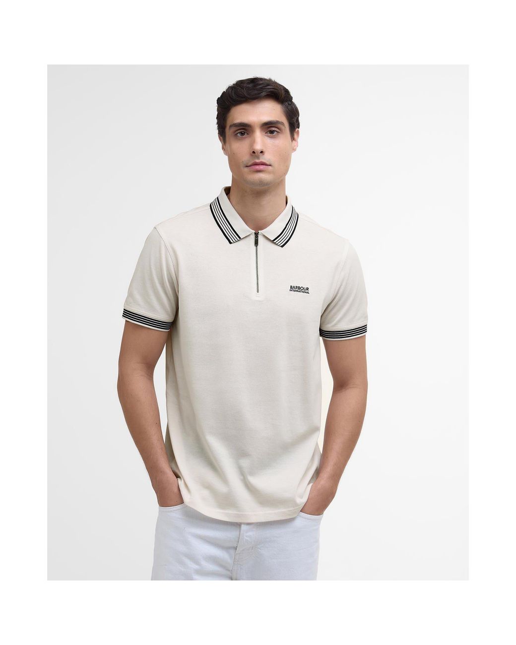 Barbour Natural Upham Polo Shirt for men