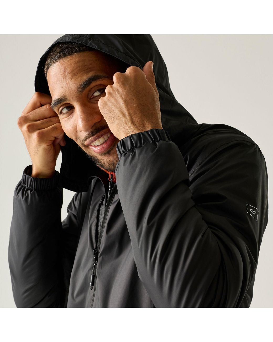 Regatta Black Kybre Waterproof Fleece Jacket for men
