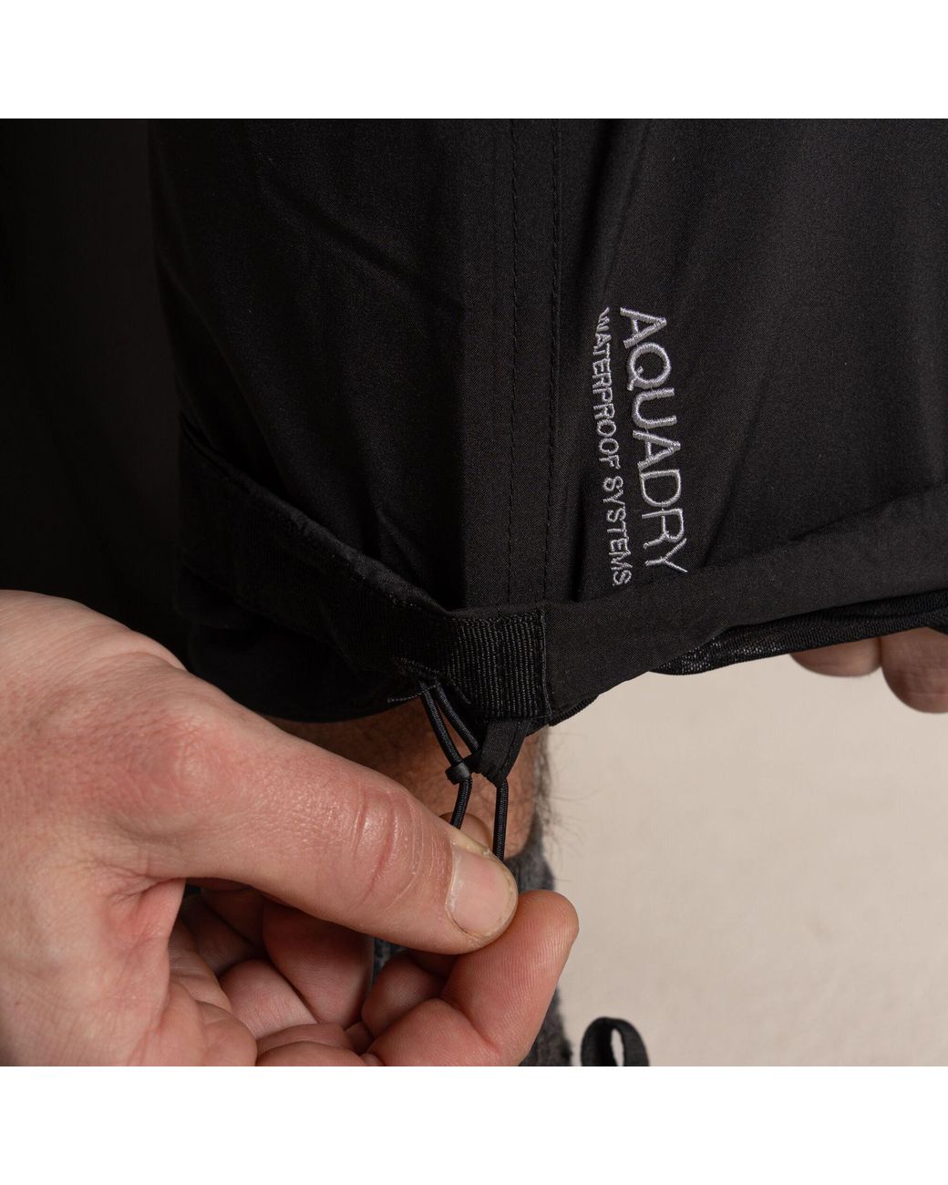 Craghoppers Black Indus Waterproof Trousers for men