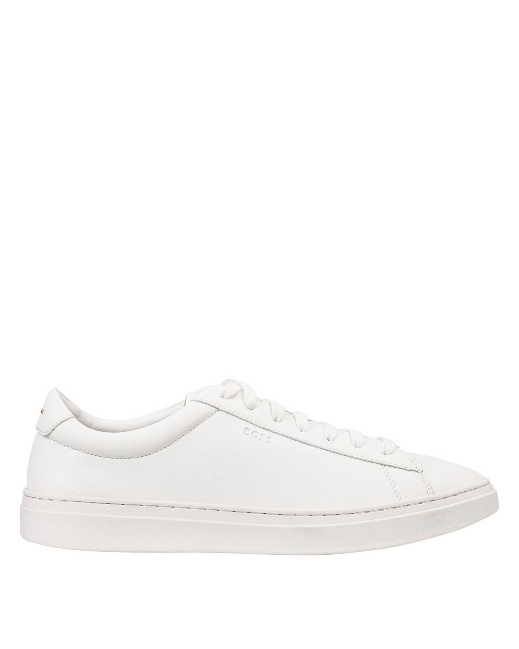 Boss White Kieran Trainers for men