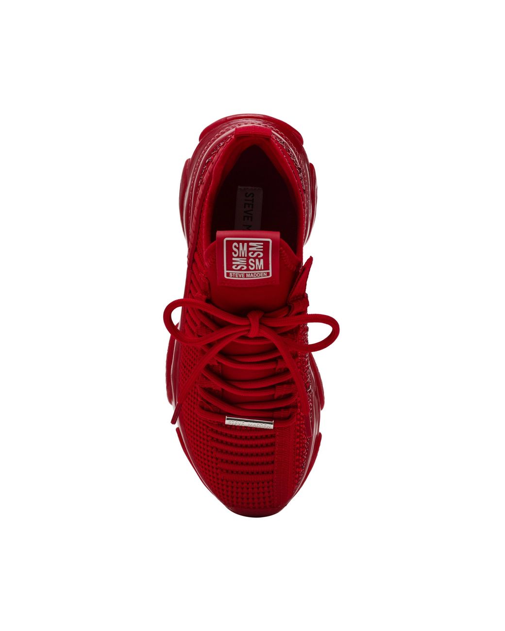 Steve Madden Red Maxilla-R-E Trainers