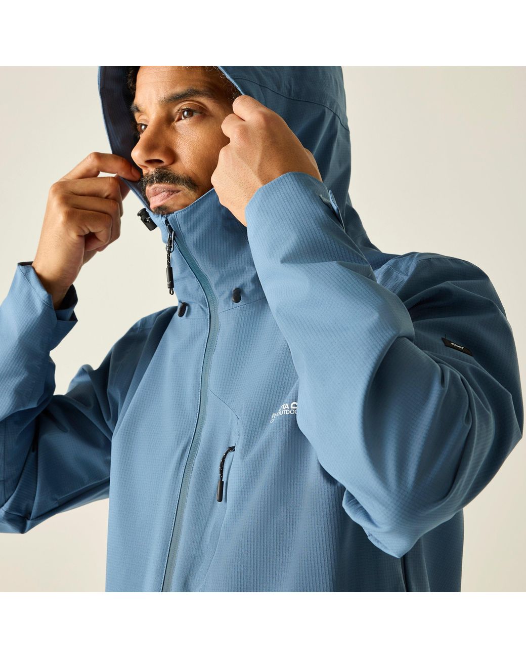 Regatta Blue Oklarna Waterproof Isotex Jacket for men
