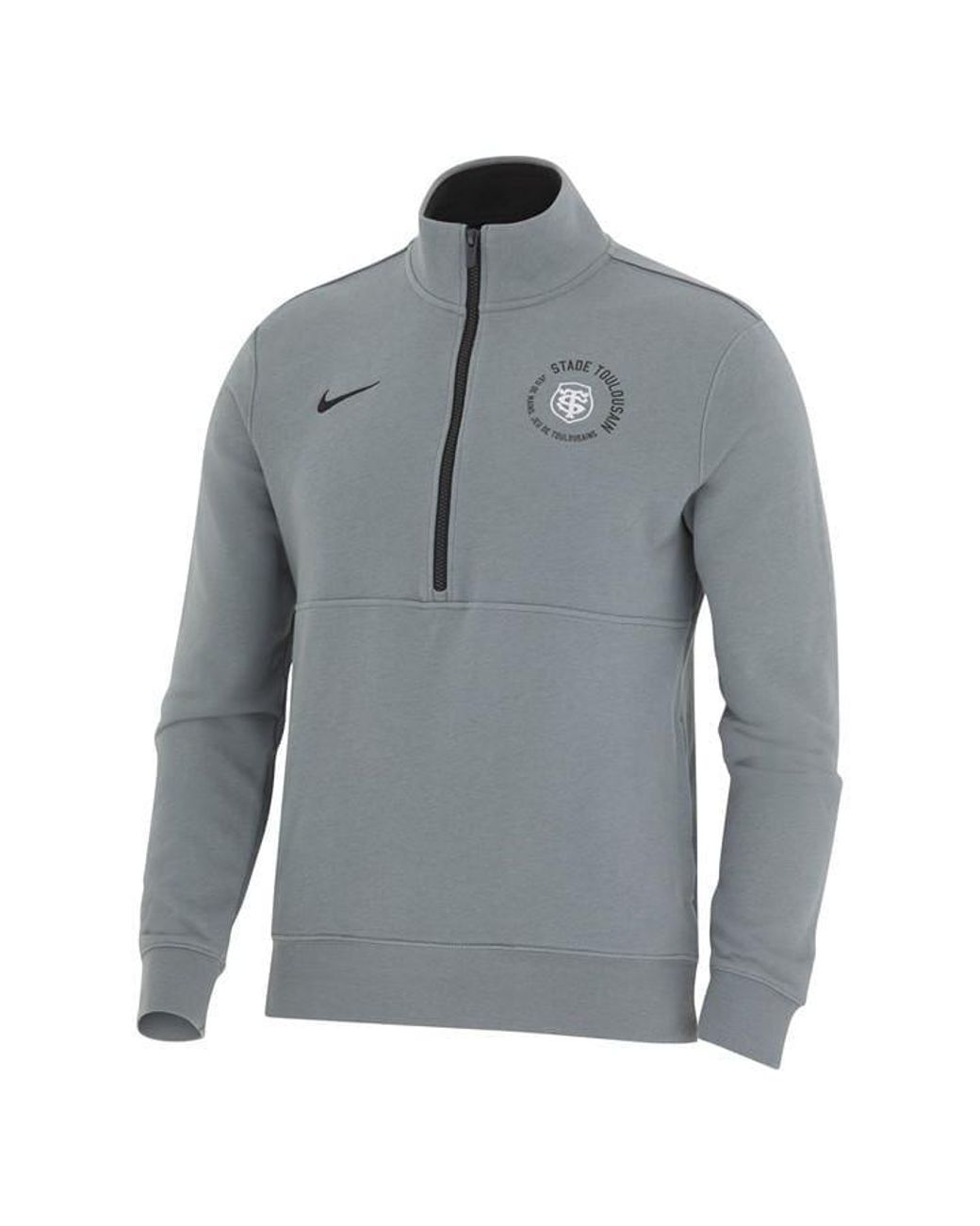 Nike Stade Toulousain Half Zip Sweatshirt 2024 2025 Adults in Grey for Men Lyst UK