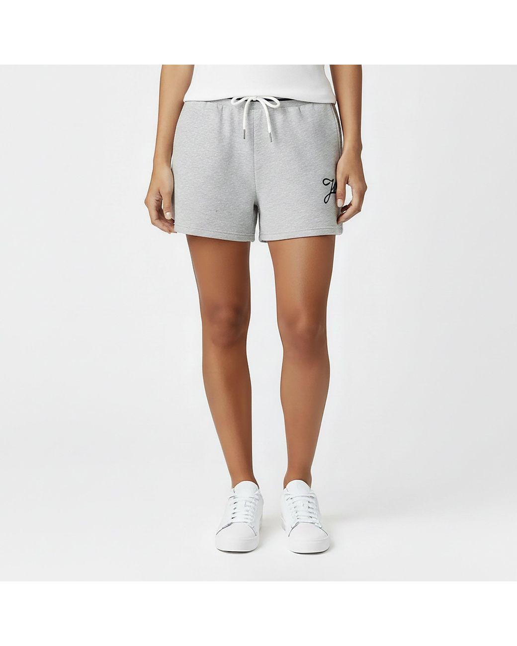 Jack Wills Blue Jw Sport Stripe Fleece Jogger Shorts