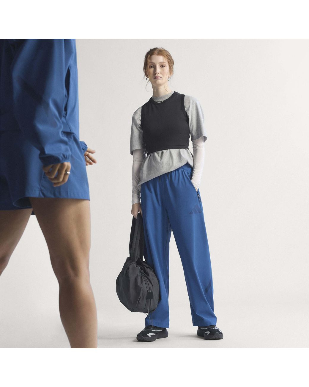 Adidas Blue Z.N.E. Woven Joggers