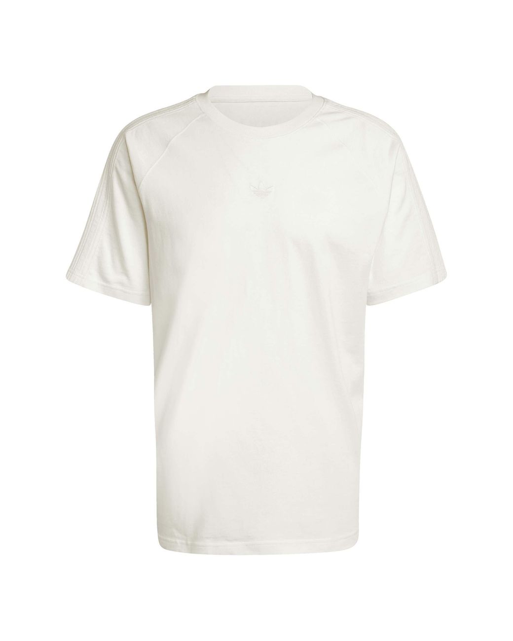 Adidas White Premium Essentials T-Shirt for men
