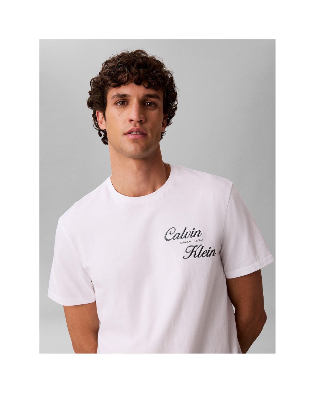 Calvin Klein White T-Shirt for men