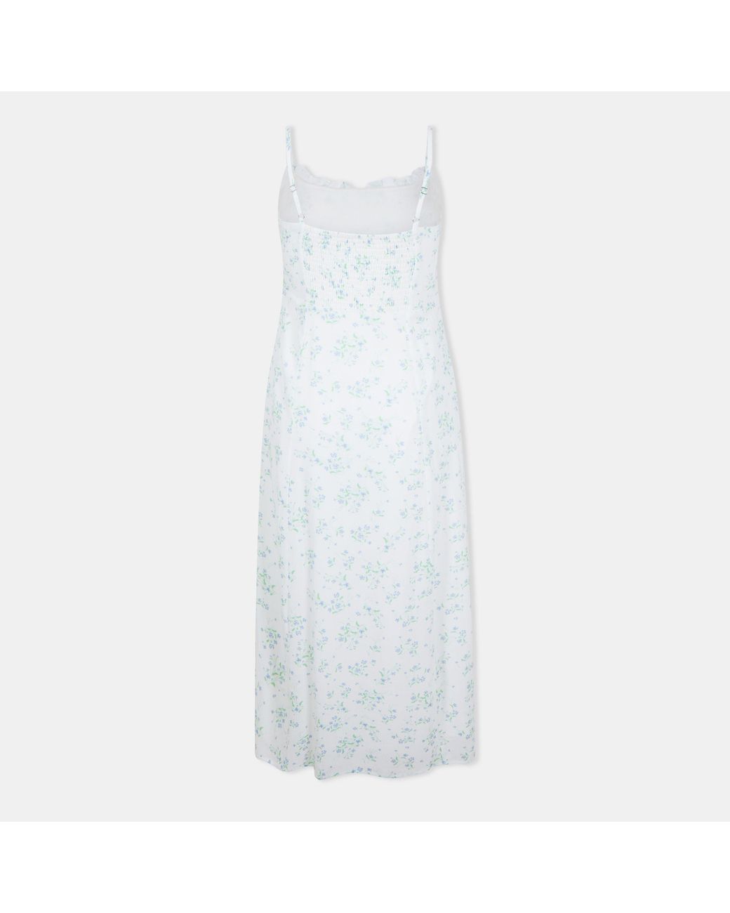 Jack Wills White Midi Tea Dress