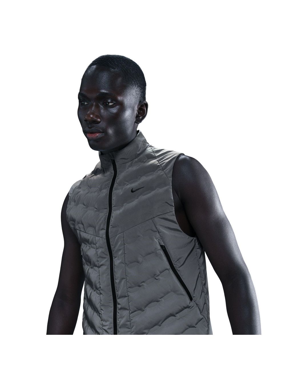 Nike Gray Reflect Vest for men