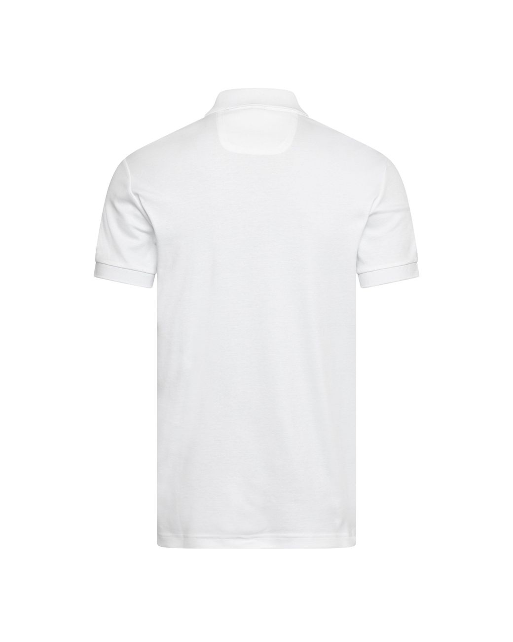 HUGO White Pio 2 Cotton Short-Sleeve Polo Shirt for men