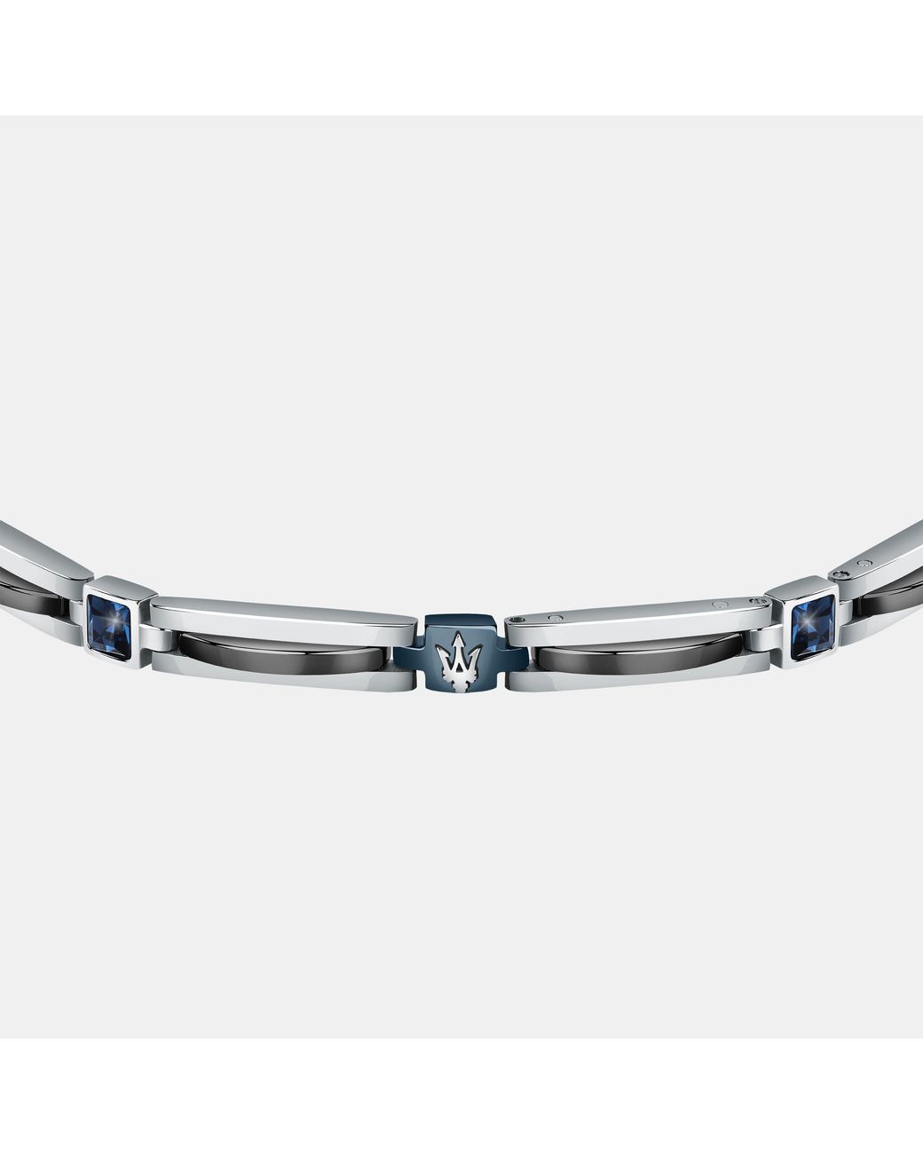 Maserati Jewellery Metallic Maserati Chain Bracelet for men