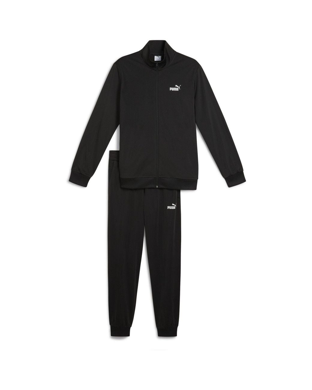 PUMA Black Ess Poly Suit Cl Tracksuit for men