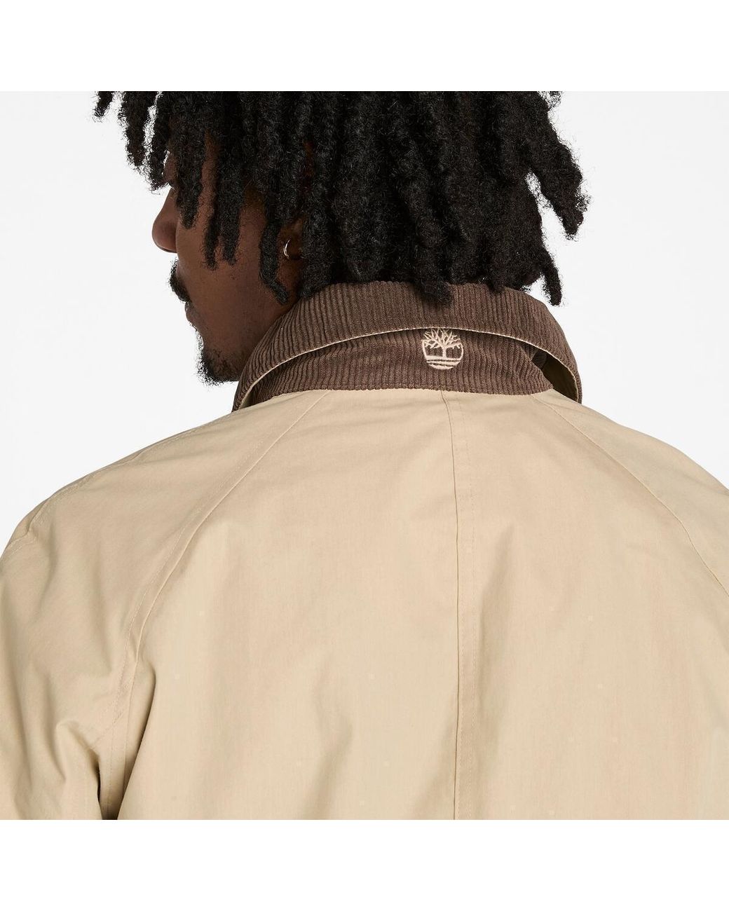 Timberland Natural Timb Cotton Structured Fit Barn Jacket for men