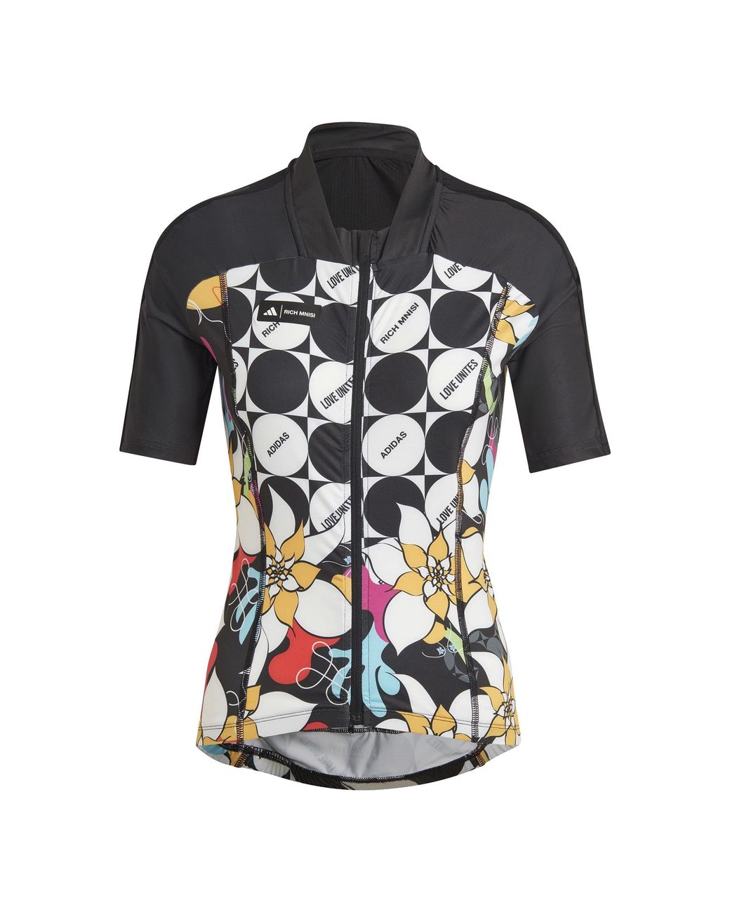 Adidas S Rich Mnisi X The Cycling Short Sleeve Shirt Black 8