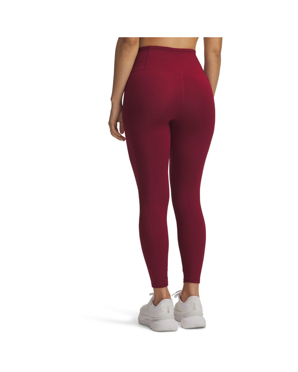 Under Armour Red Motion 7/8 High-Waisted Compression-Fit Tights
