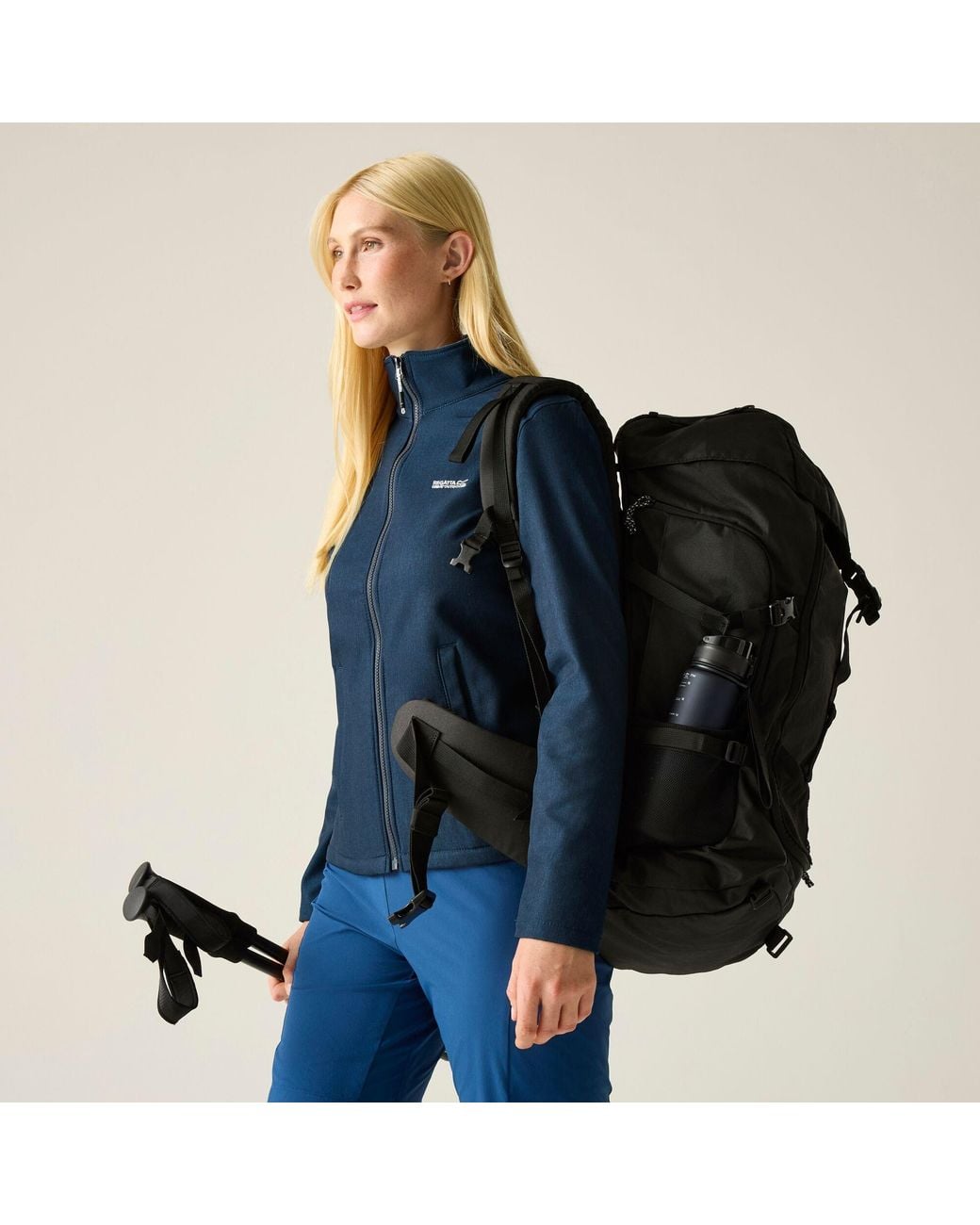 Regatta Blue Connie V Softshell Jacket