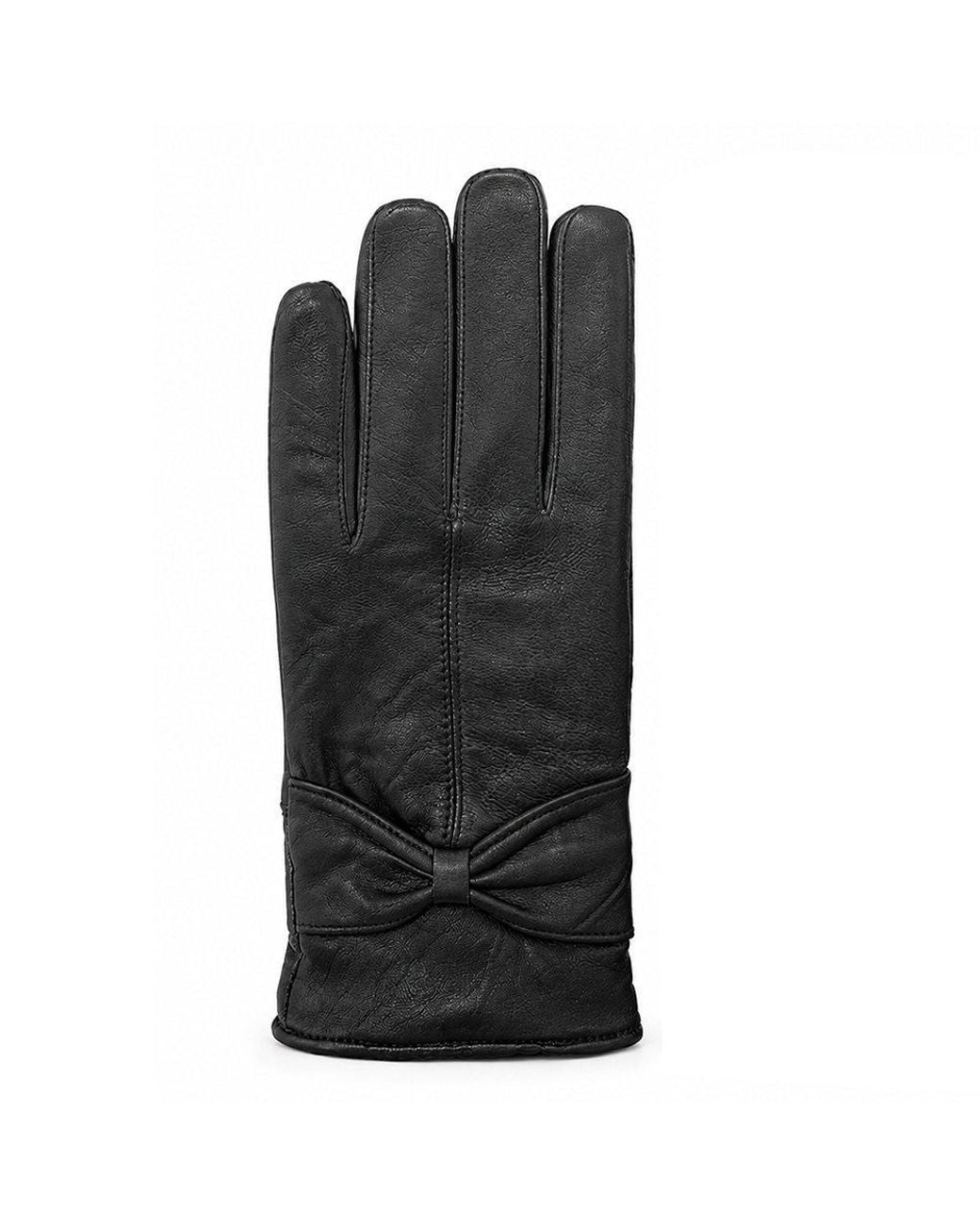 Biba Black Leather Glove Ladies