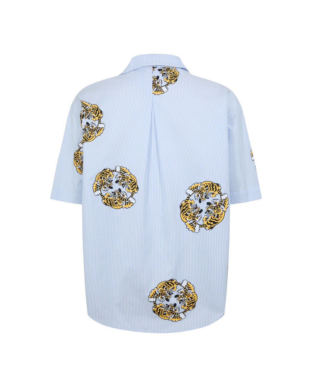 KENZO Blue Verdy Hawaiian Shirt for men