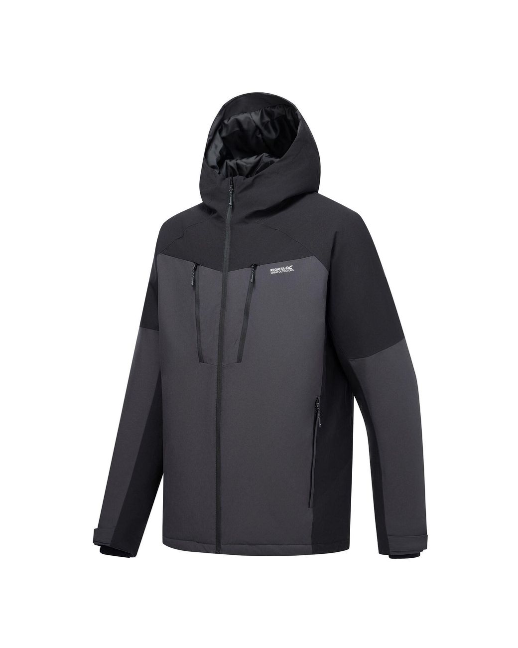 Regatta Black Highton Stretch Padded Waterproof Jacket for men