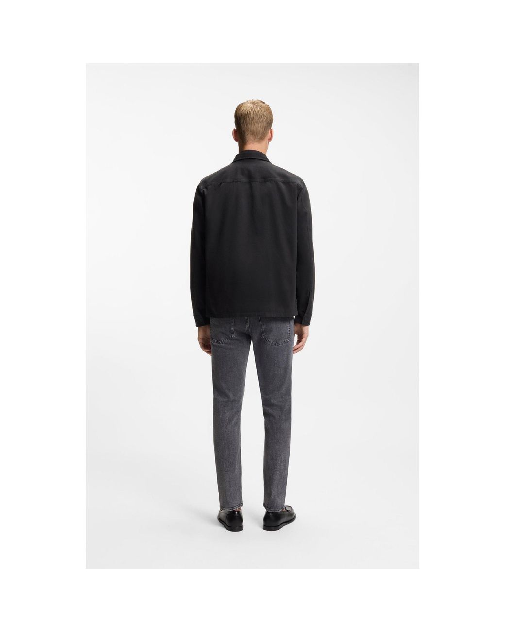 Boss Black Lorum Cotton Full-Zip Jacket for men