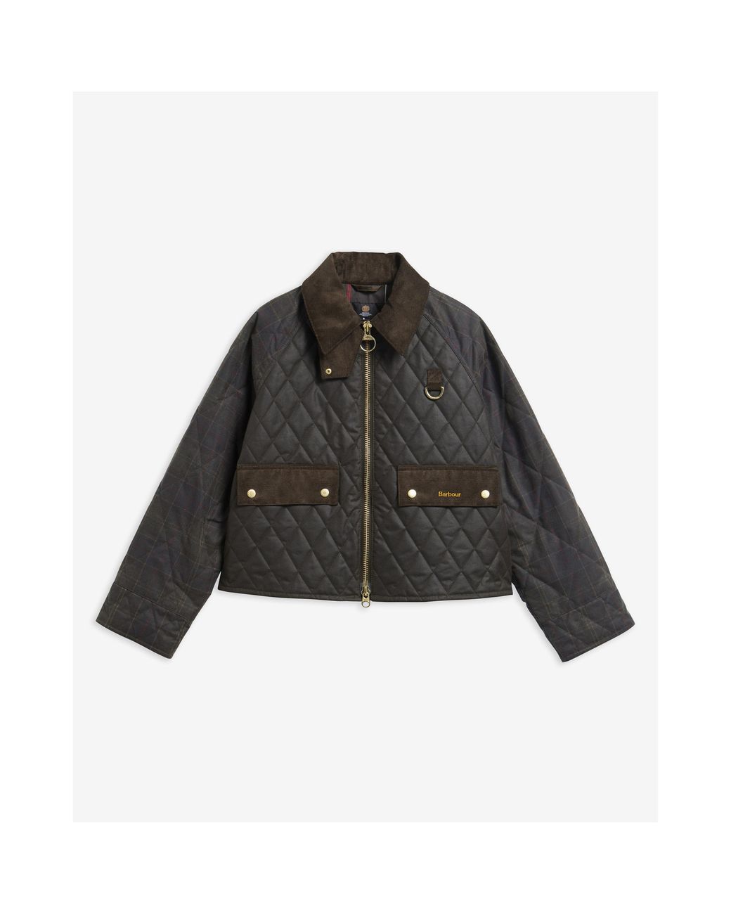 Barbour Black Spey Icons Cotton Wax Jacket