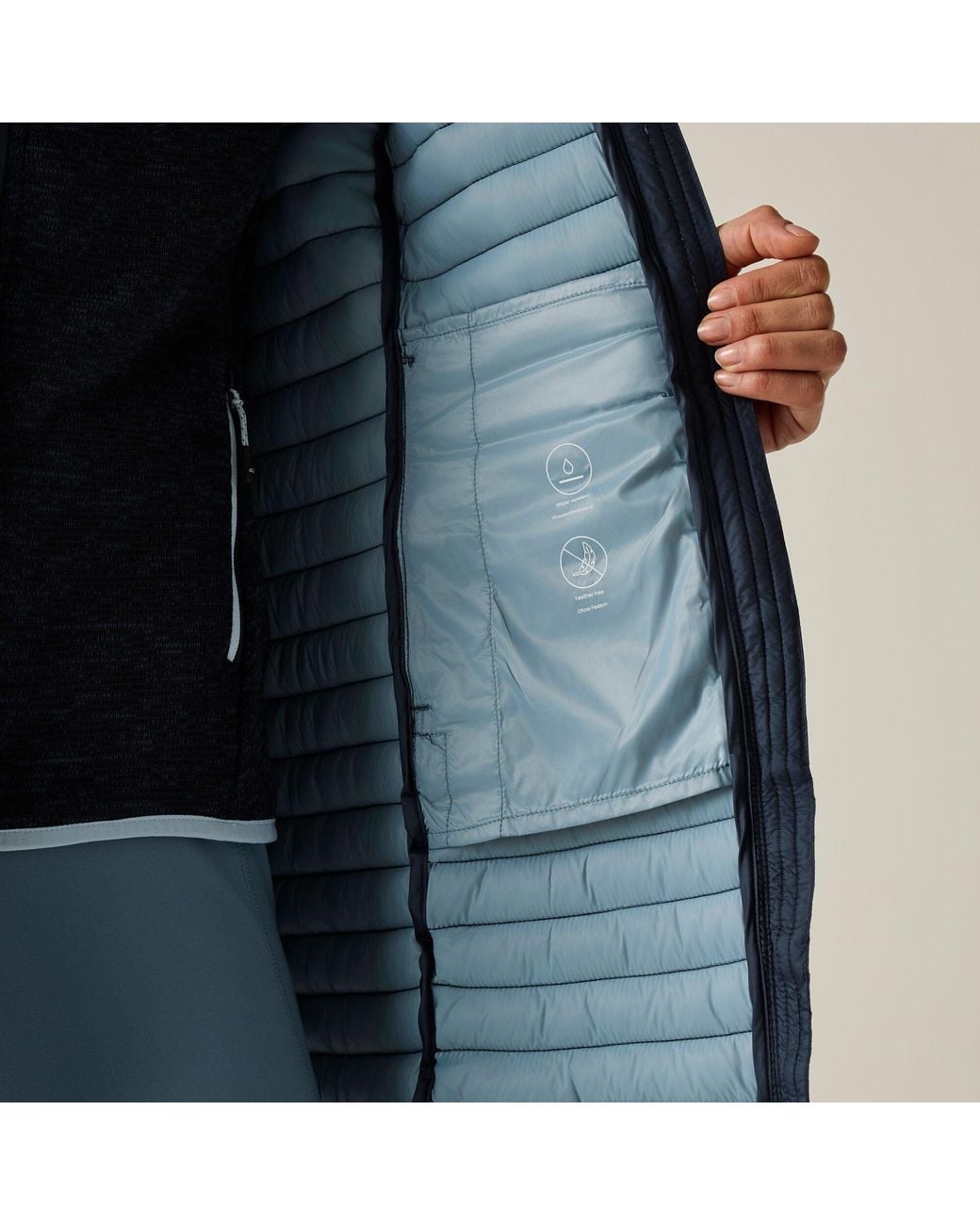 Regatta Blue Selenar Longline Insulated Jacket