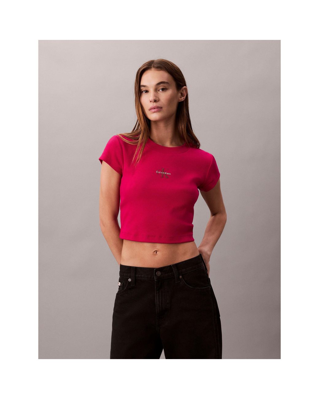 Calvin Klein Pink Baby Tee