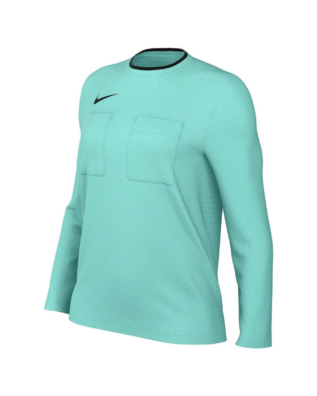 Nike Green Arbitre Dri-Fit Long-Sleeve Crew-Neck Referee Shirt