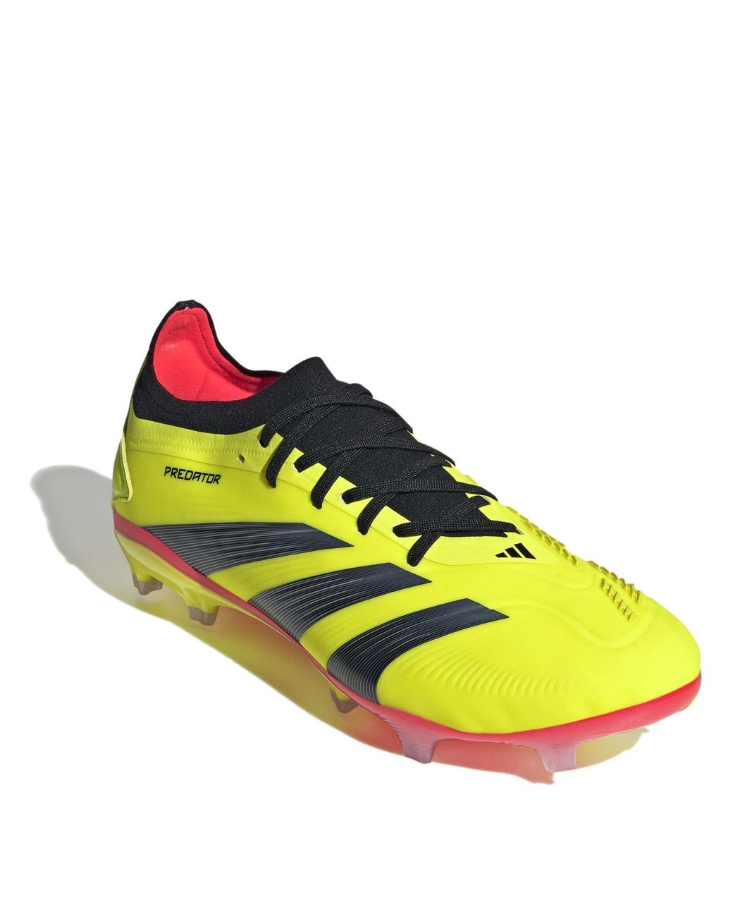 Adidas Yellow Predator 24 Pro Firm Ground Boots for men