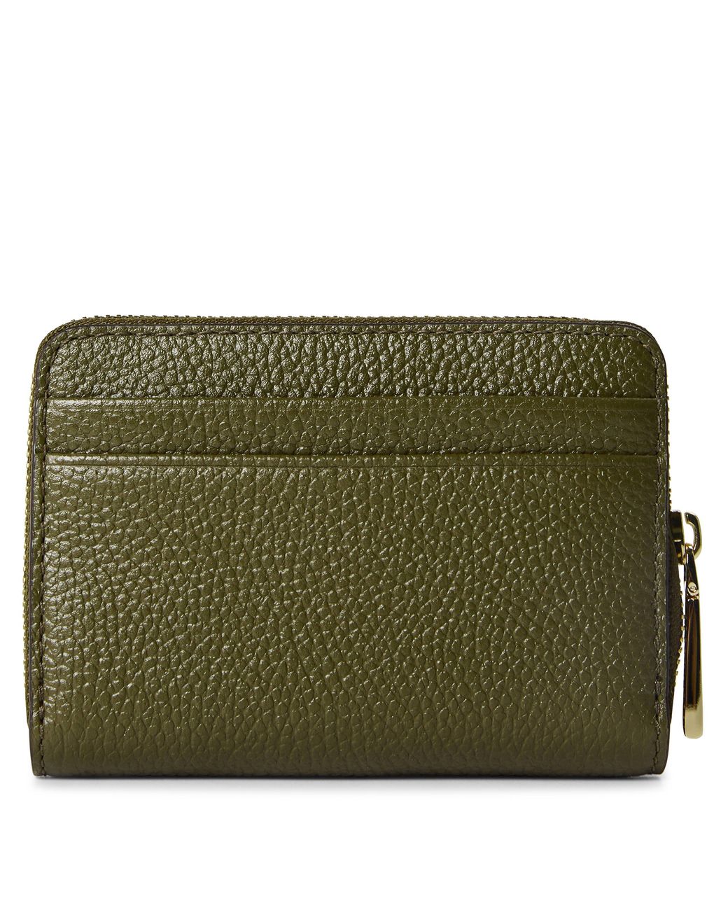 MICHAEL Michael Kors Green Jet Set Signature Zip Around Purse