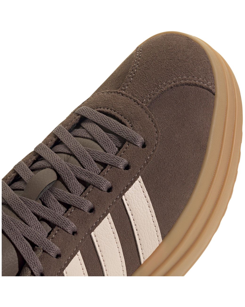 Adidas Brown Vl Court Bold Trainers