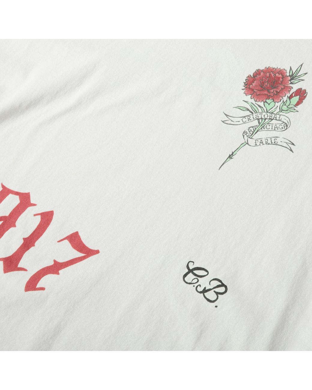 Balenciaga White Oversized Fit T-Shirt for men
